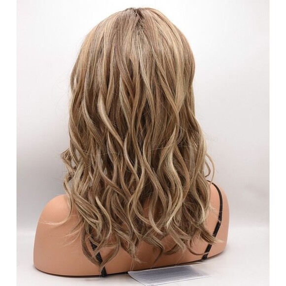 SELFIE MODE Wig by RAQUEL WELCH, RL12/22SS Shaded Cappuccino, Mono Top +Lace NEW main image 9